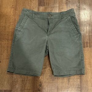 Women's Green Shorts